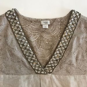 Hoss Intropia Beaded Top